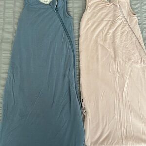 *2* Kyte BABY Blue and Pink/Cream Sleep Sacks